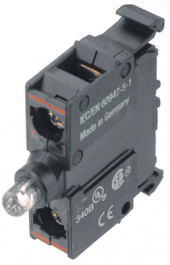 M22-LEDC-W, Элемент подсветки; 22мм; Подсвет: LED; на заднюю стенку; 12?30ВAC, Eaton