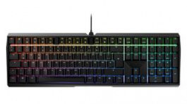 G80-3874LXADE-2, RGB Keyboard 3.0S, MX Brown, Soft, DE Germany/QWERTZ, USB, Black, Cherry