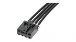 36921-0403, L1NK 396 Receptacle Cable Assembly, 3.96mm Pitch, 300mm, Black, Molex