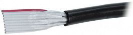 3759/20, Кабель: плоский; круглая; 1,27мм; многопров; Cu; 20x28AWG; ПВХ, 3M