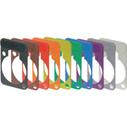 DSS-ORANGE, Colour-coded marking plate orange, Neutrik
