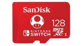 SDSQXAO-128G-GNCZN, Карта памяти; Nintendo Switch; SD XC Micro; 128ГБ; Запись: 90МБ/с, Sandisk