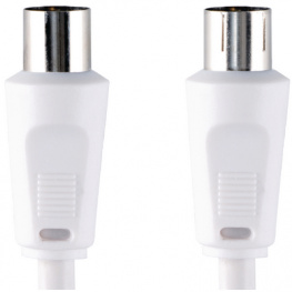 VVL8801, Coax cable IEC-Plug IEC-Socket 1.0 m, Bandridge