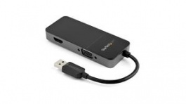 USB32HDVGA, Adapter, USB-A Plug - VGA Socket/HDMI Socket, StarTech.com