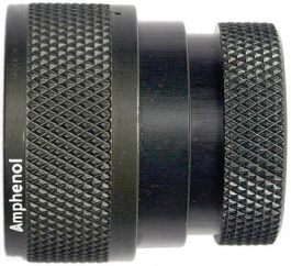 BP1SRL10029NW, Back shell, with threaded ring, size 11, Amphenol