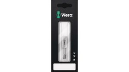 05347100001, Universal Bit Holder with Stainless Steel Sleeve, 1/4" Hex 50mm, Wera Tools