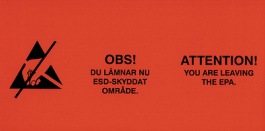 42-153-6008, ESD-sign red Swe/Eng, -