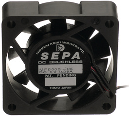 MFB60D24, Axial fan DC 60 x 60 x 16 mm 24 VDC, SEPA EUROPE