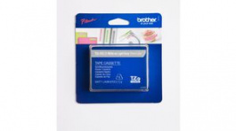 TZE-MQL35, P-touch Tape, Film, 12mm x 8m, Grey, Brother