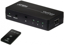 VS381, HDMI switch, 3 ports, Aten