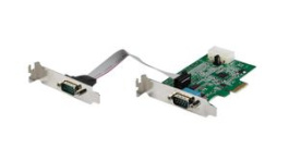 PEX2S953LP, PCI Express Serial Adapter Card with 16950 UART, 2x DB9, PCI-E x1, StarTech.com