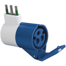 73.000, Adapter for CEE plug IT White Italy, FME Fanton