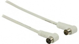 CSGP40100WT50, Coax Cable 90dB Coax Male - Coax Female 5m White, Nedis (HQ)