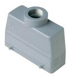 CAVT 24.6, hoods for two levers, with 4 pegs, top entry, high construction, 1'' NPT, ILME