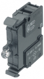 M22-LED-R, Элемент подсветки; 22мм; Подсвет: LED; фронтальный; 12?30ВAC, Eaton