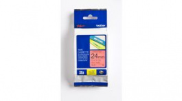 TZE-451, P-touch Tape, Film, 24mm x 8m, Red, Brother