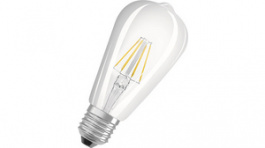 FIL EDISON 60 6W/827 E27 KL, LED lamp E27, Osram