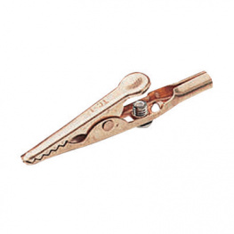 BU-60CS, Зажим "крокодил"; 10А; Диап.захвата: макс.7,9мм; Длина: 50мм, MUELLER