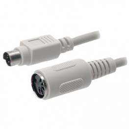 MB-532, Keyboard adapter cable DIN 5-pin - PS/2 f - m, Maxxtro
