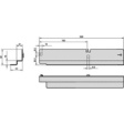 20119-106 Slide rail