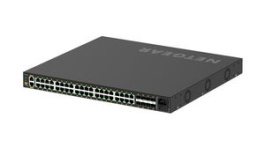 GSM4248P-100EUS, PoE Switch, Layer 3 Managed, 1Gbps, 480W, RJ45 Ports 40, PoE Ports 40, NETGEAR