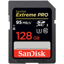 SDSDXPA-128G-G46, Extreme Pro SDXC card 128 GB, Sandisk
