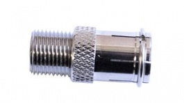 BU-P6713, RF Adapter, Straight, F Plug - F Socket, 75Ohm, MUELLER