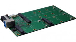 EX-3673, USB 3.1 to M.2 & mSATA SSD Enclosure, Exsys