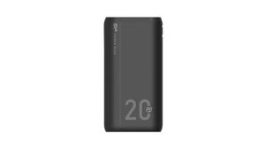 SP20KMAPBKQS150K, Powerbank, Li-Po, 20Ah, USB A Socket/USB C Socket, Black, Silicon Power