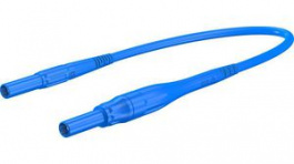 66.9394-20023, Fused Test Lead 2m Blue 1kV Nickel-Plated, Staubli (former Multi-Contact )