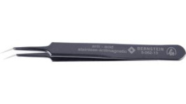 5-052-13, ESD - SMD Tweezers Bent/Very Sharply Pointed 110 mm, Bernstein