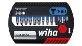 41824, Набор насадок; Кол-во шт: 13; 25мм; Монтаж: 1/4" (C6,3мм), Wiha