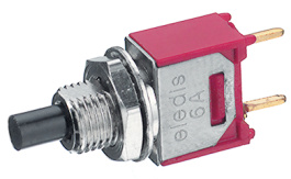 6A52-F4H9AE, Subminiature Pushbutton Switch, Eledis