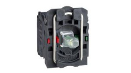 ZB5AW0B35, Light Block, 1NO + 1NC, Green, 24V, SCHNEIDER ELECTRIC