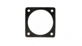 91853, Wall Socket Sealing Ring INTEGRO Flush Mount Black, Berker