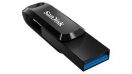 SDDDC3-512G-G46, USB Stick, Ultra Dual Drive Go, 512GB, USB 3.1, Black, Sandisk