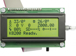 VM8201, Controller display, Velleman