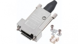 DTSL09-RG-LJS-T-K, Корпус: для разъемов D-Sub; D-Sub 9pin, D-Sub HD 15pin; прямой, Encitech Connectors
