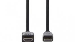 CVGP34500BK15, HDMI - HDMI-Mini Cable with Ethernet HDMI Plug - HDMI Mini Plug 1.5m, Nedis (HQ)