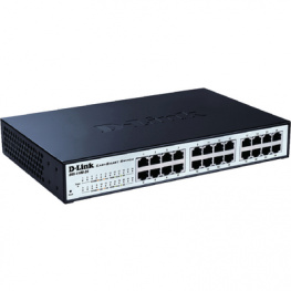 DGS-1100-24, Switch 24x 10/100/1000 - Desktop 19", D-Link