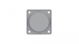 945162507, Blanking Cover Glossy INTEGRO Wall Mount Grey, Berker