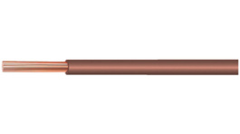 7054/19-7 [305 м], Stranded wire AWG 24 19 x diam. 0.13 mm brown PVC PU=305 M, Alpha Wire