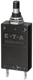 2-5700-IG2-P10-DD-4A, Прерыватель цепи для электроприборов, термический 4 A, ETA