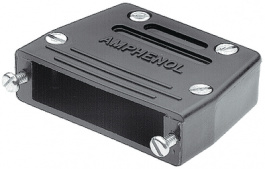 17-1374, D-Sub plastic hood 50P, Amphenol