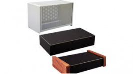 1451-30BK3, Perforated Chassis 432x132x254mm Steel, Hammond