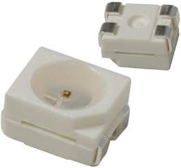 ASMT-QWBG-NFHAE, SMD LED cool white 2.8...3.4 V PLCC-4, Broadcom (Avago)