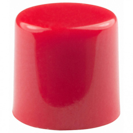 AT443C, Button 8 x 7.6 mm red, NKK Switches (NIKKAI, Nihon)