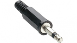 KLS 2 schwarz, Jack Plug Black 2 Poles, Lumberg Connect