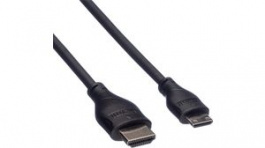 11.04.5580, HDMI - HDMI Mini Cable Black 2 m, Roline