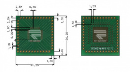RE935-01E, Prototyping board FR4 Epoxide + chem. Au, Roth Elektronik